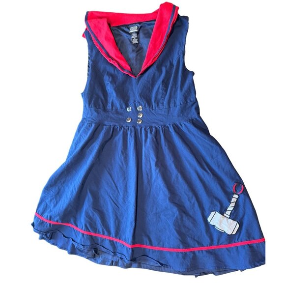 THOR SAILOR DRESS Hot MARVEL Her Universe Junior Plus Size 26 Womens Costume |V1 - Picture 3 of 7